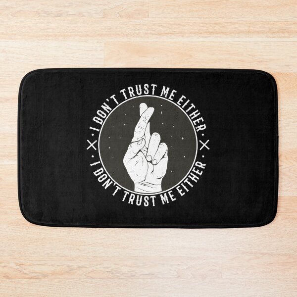 Item preview, Very Cool Looking I Don't Trust Me Either Crossed Fingers designed and sold by DrawHandArt.