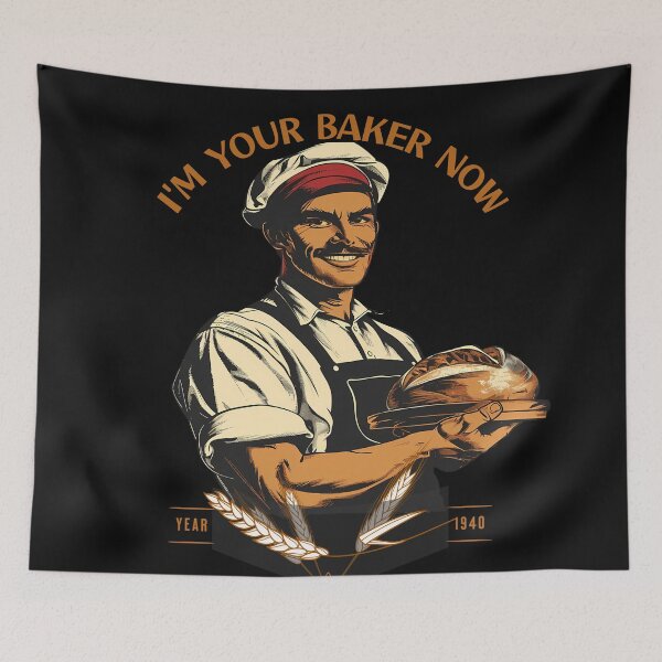 Item preview, Learn the history behind the art: Discover the digital work of a baker from 1940 designed and sold by Artedig.