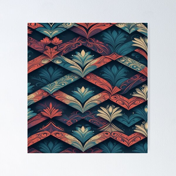 Item preview, Square pattern designed and sold by saly55887.