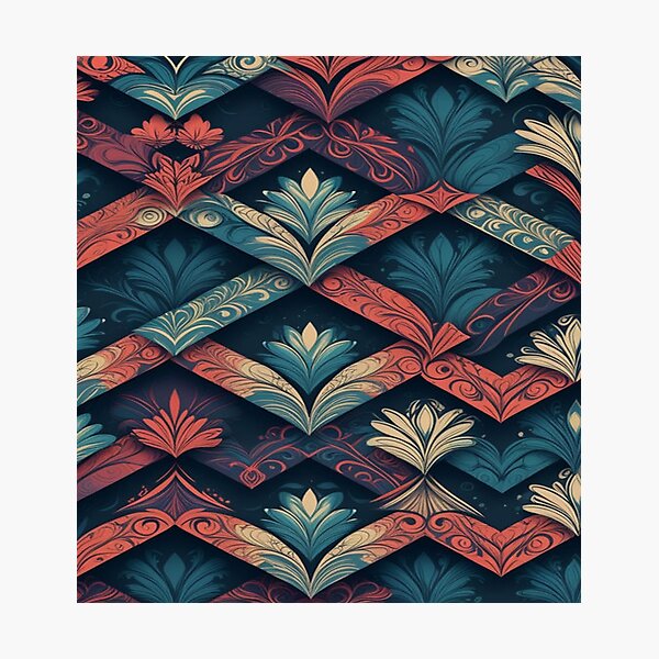 Item preview, Square pattern designed and sold by saly55887.