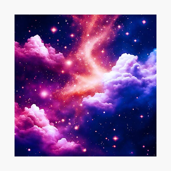 Item preview, Cosmic Sparkle Clouds Astral designed and sold by Tom-Johnson.