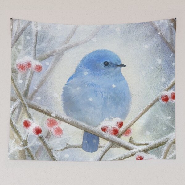 Item preview, Winter Bluebird designed and sold by jennysselling.