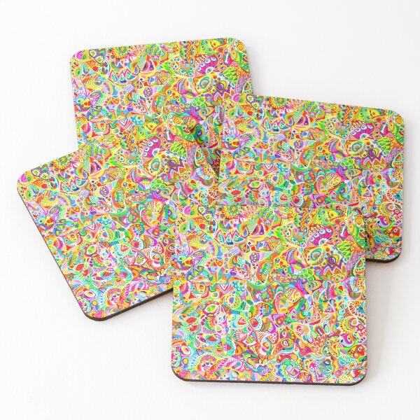 Item preview, 139. Explosion of Colors: Vibrant Abstract Canvas" designed and sold by Veera Zukova.