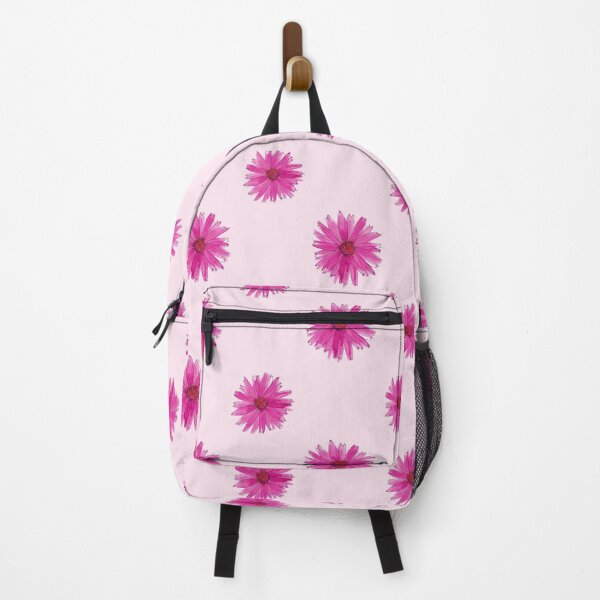 Item preview, Simply Gerberas: Pink half drop watercolor flowers designed and sold by Rebecca Hunter.