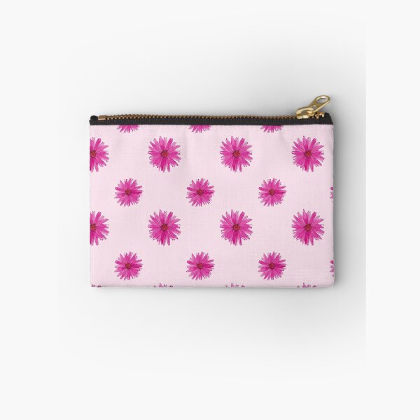 Item preview, Simply Gerberas: Pink half drop watercolor flowers designed and sold by Rebecca Hunter.