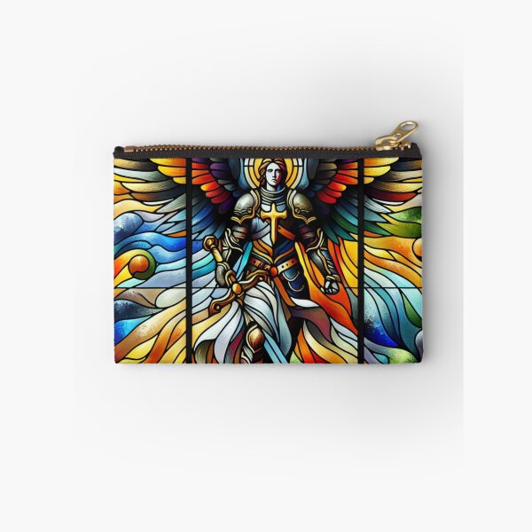 Item preview, Stained Glass Saint Micheal  designed and sold by foilhat.