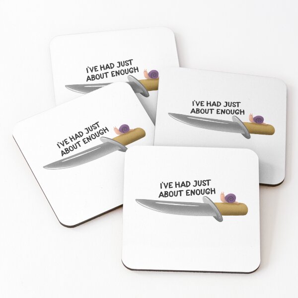 Item preview, Snail is FED UP  designed and sold by ArtAttackStudios.