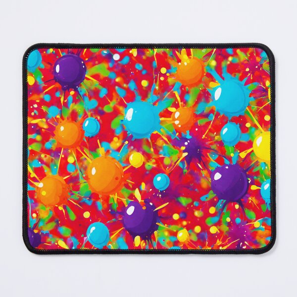Item preview, Joyous Carnival Splatter Celebration Pattern designed and sold by Tom-Johnson.