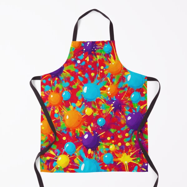 Item preview, Joyous Carnival Splatter Celebration Pattern designed and sold by Tom-Johnson.