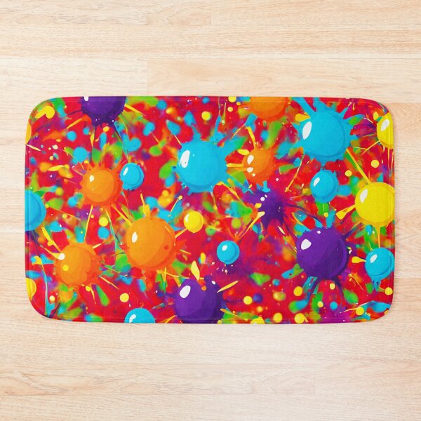 Item preview, Joyous Carnival Splatter Celebration Pattern designed and sold by Tom-Johnson.