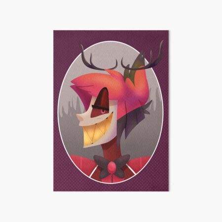 Alastor Portrait Art Board Print