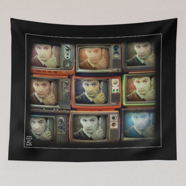 Item preview, Don't Blink Vintage TV Treatment designed and sold by orionlodubyal.