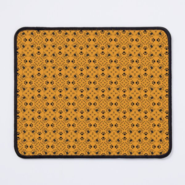 Item preview, Pattern with Sly Cat warning signs designed and sold by Cherevan.