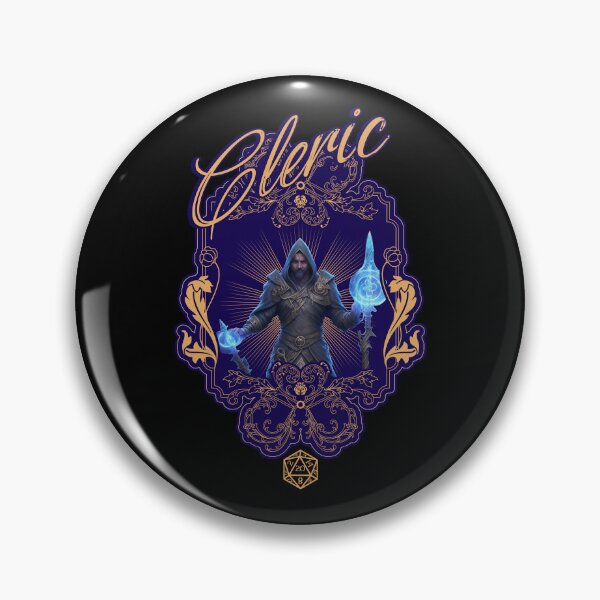 Artikelvorschau, Der Kleriker - D20-Serie entworfen und verkauft von SilverFoxxShop.
