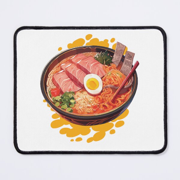 Item preview, Ramen bowl illustration t-shirt  designed and sold by DrawHandArt.