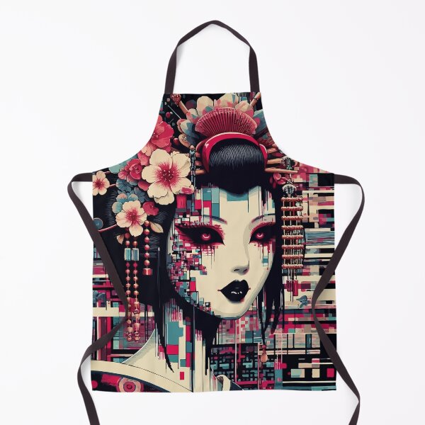 Item preview, Glitch Art Geisha Girl #01 designed and sold by Fregoli 2D.