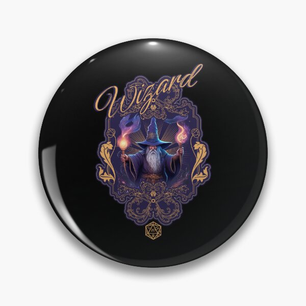 Artikelvorschau, Der Zauberer - D20-Serie entworfen und verkauft von SilverFoxxShop.