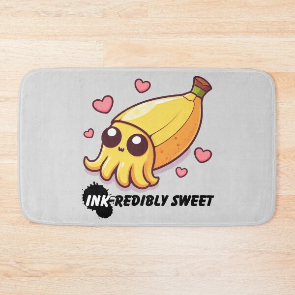 Item preview, Ink-redbly sweet - cute banana squid designed and sold by Funny-Banana.