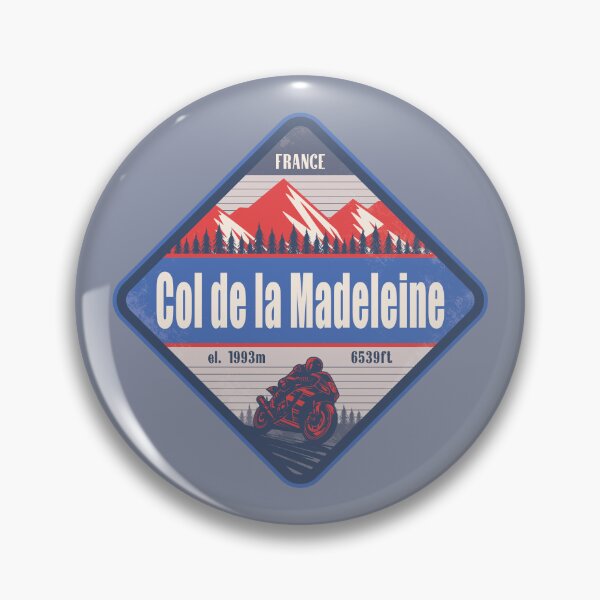 Item preview, Col de la Madeleine France Motorcycling Mountain Design designed and sold by CynthiaGraphics.