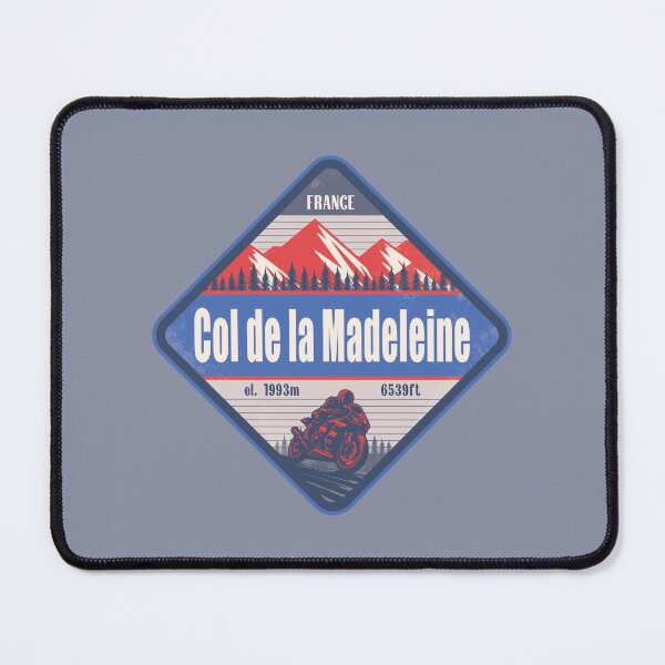 Artikelvorschau, Col de la Madeleine Frankreich Motorradfahren Berg Design entworfen und verkauft von CynthiaGraphics.