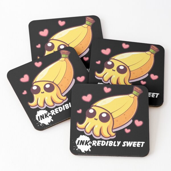 Item preview, Ink-redbly sweet - cute banana squid vol. 2 designed and sold by Funny-Banana.