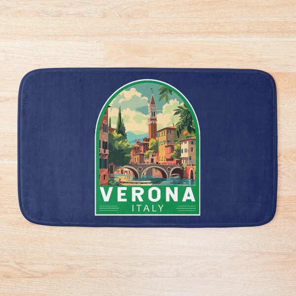 Item preview, Verona Italy Travel Art Emblem designed and sold by KrisSidDesigns.