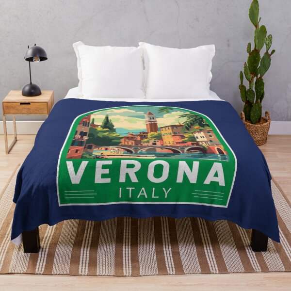 Item preview, Verona Italy Travel Art Emblem designed and sold by KrisSidDesigns.