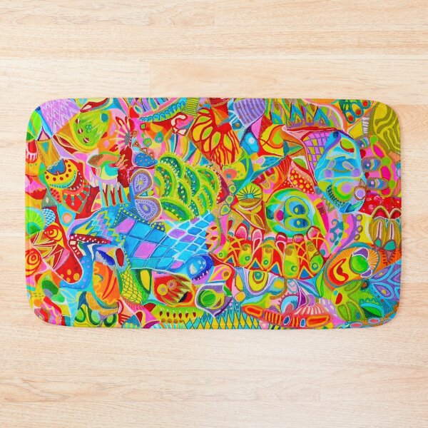 Item preview, 336. Magnet: Extremely Colorful Abstract Art designed and sold by Veera Zukova.