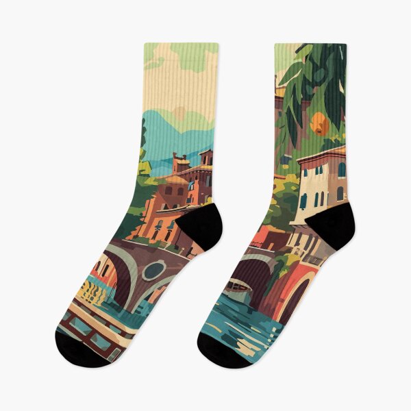 Item preview, Verona Italy Travel Art Vintage designed and sold by KrisSidDesigns.