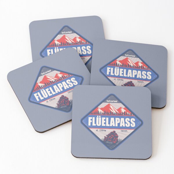 Item preview, Fluela Pass Switzerland Motorcycling Mountain Design designed and sold by CynthiaGraphics.