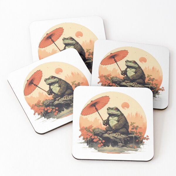 Item preview, Japanese frog designed and sold by Krasnovaovaova.