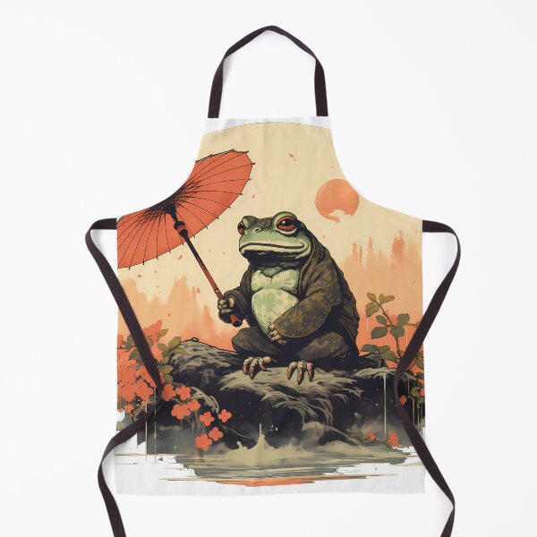 Item preview, Japanese frog designed and sold by Krasnovaovaova.