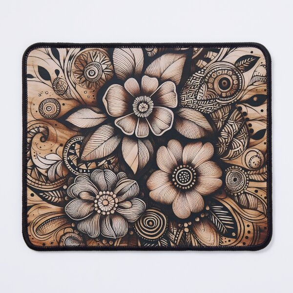 Item preview, Burned flower art designed and sold by itsyorstore.