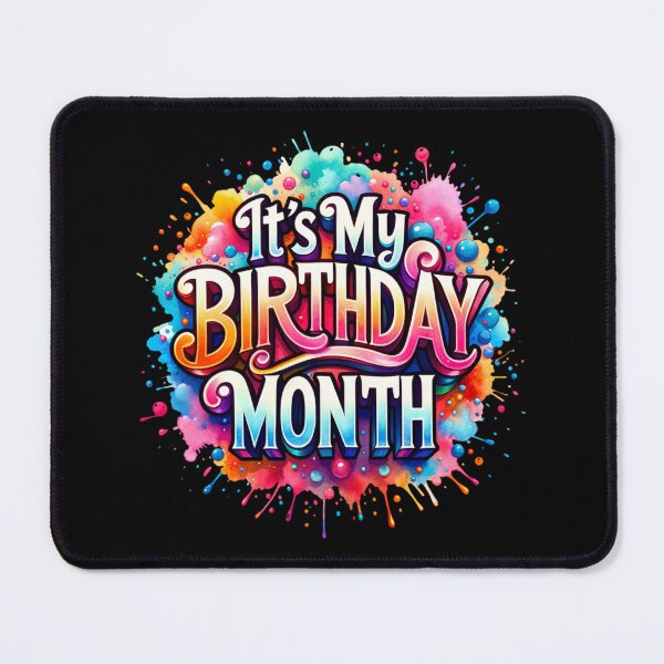 Item preview, It's My Birthday Month designed and sold by sparsonboutique.