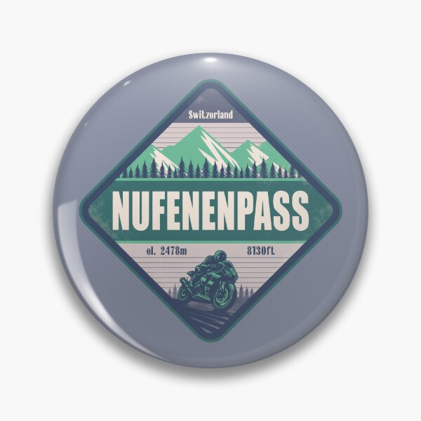 Artikelvorschau, Nufenenpass Schweiz Motorradfahren Berg Design entworfen und verkauft von CynthiaGraphics.