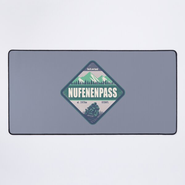 Item preview, Nufenen Pass Switzerland Motorcycling Mountain Design designed and sold by CynthiaGraphics.