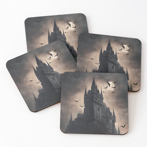 Item preview, Dracula's castle- castle scary designed and sold by Purpleflex.