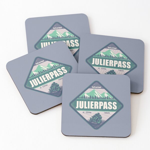 Item preview, Julier Pass Switzerland Motorcycling Mountain Design designed and sold by CynthiaGraphics.