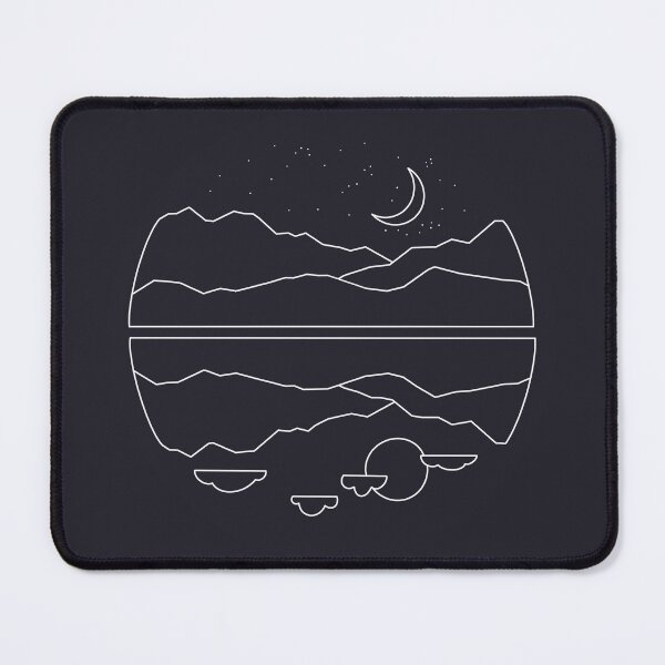 Item preview, Night and Day- Line Art  designed and sold by ThePluckyPencil.