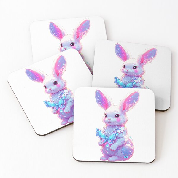 Item preview, Bunny and Blue Butterfly designed and sold by LevCreates.