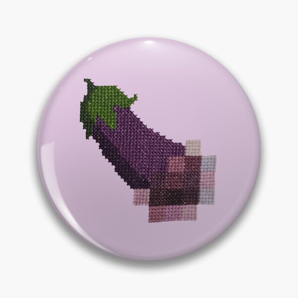 Item preview, Cross Stitch Eggplant designed and sold by SterkalaPress.