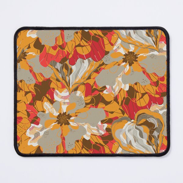 Item preview, Stylized peonies flowers pattern in Japanese Style designed and sold by NayaChu.