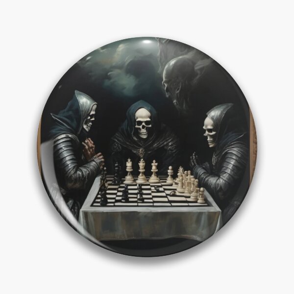 Item preview, Death Allegory - Death Playing Chess designed and sold by JojiKebamura.