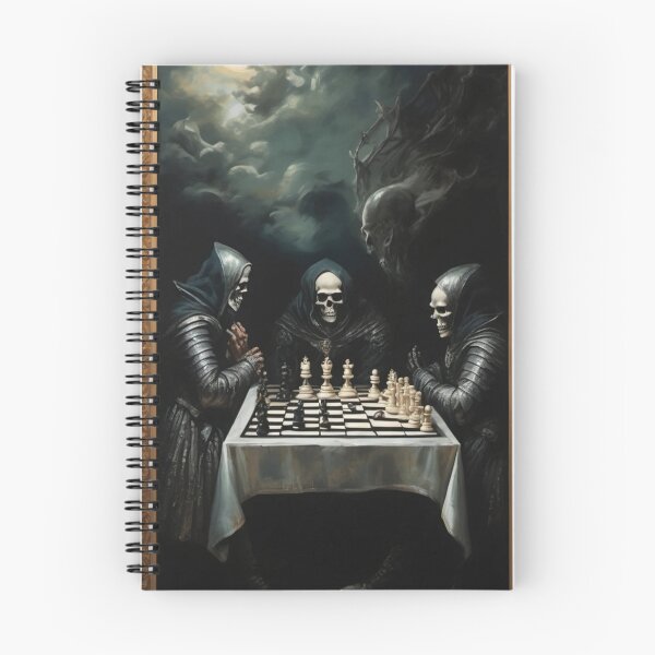 Item preview, Death Allegory - Death Playing Chess designed and sold by JojiKebamura.