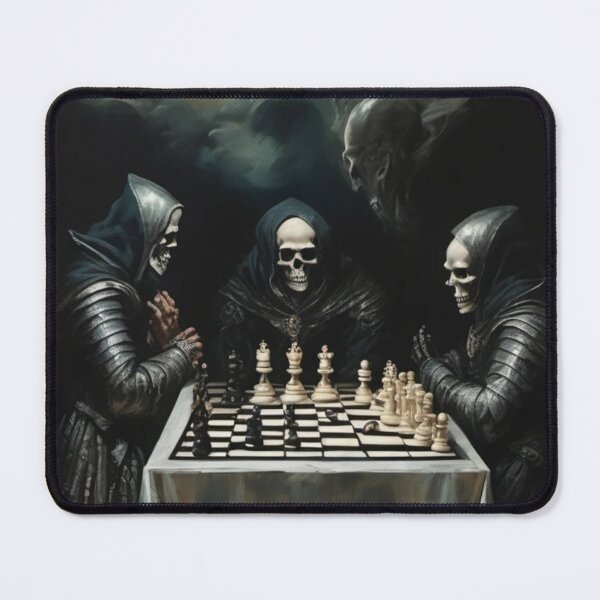 Item preview, Death Allegory - Death Playing Chess designed and sold by JojiKebamura.