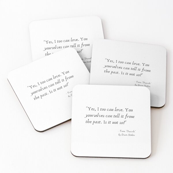 Item preview, A Quote about Love from "Dracular" by Bram Stoker designed and sold by Poemit.
