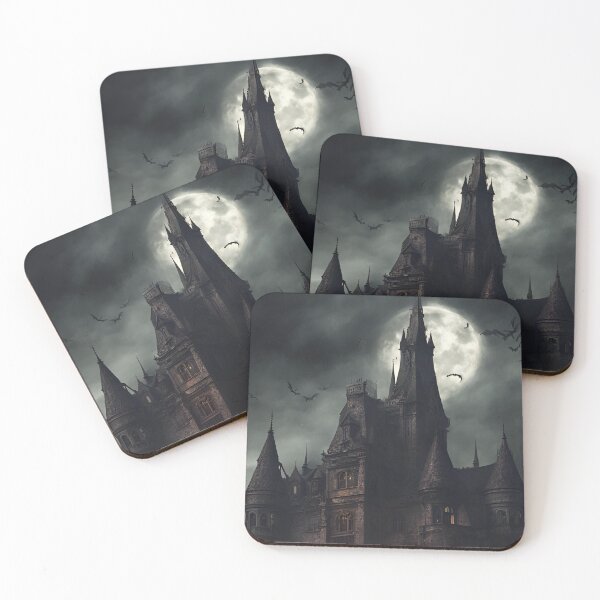 Item preview, Haunted castle- scary big castle designed and sold by Purpleflex.