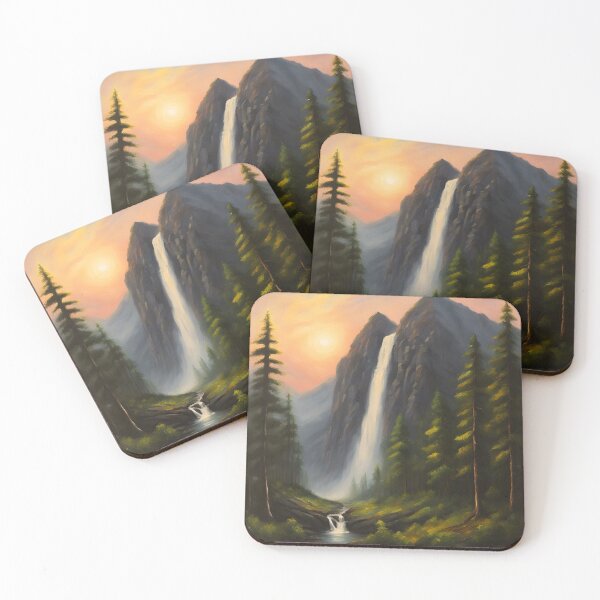Item preview, Rushing Falls - Oil designed and sold by FitEnvy.