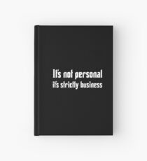 the godfather mafia crime movie tv quote Hardcover Journal