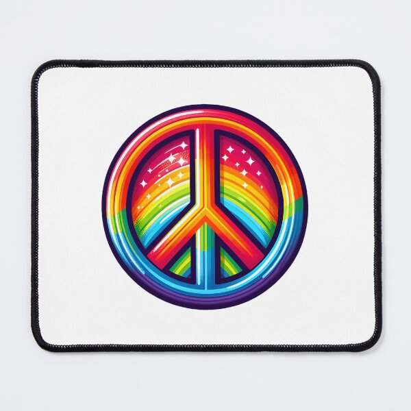 Item preview, Harmony Unveiled: The Peace Emblem designed and sold by AI-Only Creations.